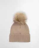 Thumbnail 2 of Barbour International Women's Mallory Pom Beanie - Oat