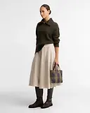 Thumbnail 3 of Barbour Women's Lavensdale Half-Zip Jumper - Olive
