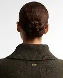 Thumbnail 6 of Barbour Women's Lavensdale Half-Zip Jumper - Olive