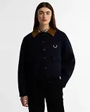 Thumbnail 2 of Barbour Women's Alverstone Knitted Jacket - Navy