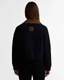Thumbnail 4 of Barbour Women's Alverstone Knitted Jacket - Navy