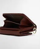 Thumbnail 6 of Barbour Women's Rosa Leather French Purse - Brown/Classic Tartan