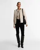 Thumbnail 3 of Barbour International Women's Oulton Faux-Fur Liner - Lt Stone / Black