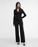 Thumbnail 3 of Barbour International Women's Chloe Ribbed Top - Black