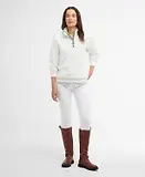 Thumbnail 3 of Barbour Women's Cynthia Half Zip Sweatshirt - Cloud