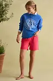 Thumbnail 8 of Joules Women's Graphic Crew Sweater - Blue