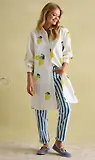 Thumbnail 4 of Joules Women's Phoebe Shirt Dress - White Lemon