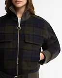 Thumbnail 6 of Barbour Women's Ivybridge Overshirt - Shadow Classic Tartan