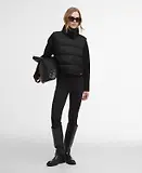 Thumbnail 3 of Barbour International Women's San Telmo Quilted Sweatshirt - Black
