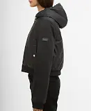 Thumbnail 6 of Barbour International Women's Equinox Quilted Sweat Jacket - Black