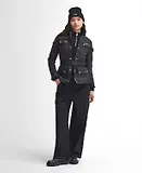 Thumbnail 3 of Barbour International Women's Polarquilt Jacket - Black/Black