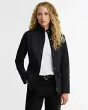 Thumbnail 2 of Barbour Women's Cavalry Polarquilt Jacket - Classic Black