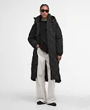 Thumbnail 3 of Barbour Women's Kirkton Longline Puffer Jacket - Black/Classic