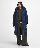 Thumbnail 6 of Barbour Women's Kirkton Longline Puffer Jacket - Navy/Classic