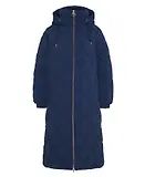 Thumbnail 1 of Barbour Women's Kirkton Longline Puffer Jacket - Navy/Classic
