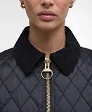 Thumbnail 6 of Barbour Women's Fitted Beadnell Quilted Jacket - Black/Classic