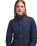 Thumbnail 3 of Barbour Women's Highfield Quilted Jacket - Navy/Classic