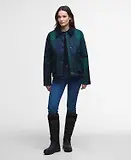 Thumbnail 3 of Barbour Women's Loudon Quilted Jacket - Blackwatch Tartan