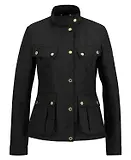 Thumbnail 1 of Barbour International Women's Halsey Quilted Jacket - Black/Black