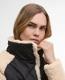 Thumbnail 5 of Barbour International Women's Osaka Quilted Jacket - Black/Jasmine