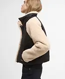 Thumbnail 6 of Barbour International Women's Osaka Quilted Jacket - Black/Jasmine