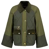 Thumbnail 1 of Barbour Women's Martha Quilted Jacket - Olive/Dark Moss/Ancient Tartan