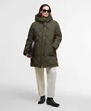 Thumbnail 3 of Barbour Women's Kailyn Puffer Jacket - Olive/Ancient Tartan