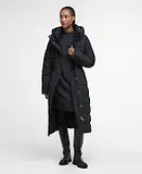 Thumbnail 2 of Barbour Women's Freya Puffer Jacket - Black/Onyx Tartan