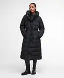 Thumbnail 3 of Barbour Women's Freya Puffer Jacket - Black/Onyx Tartan