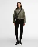 Thumbnail 3 of Barbour International Women's Pagan Quilted Jacket - Dusky Khaki