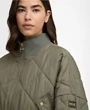 Thumbnail 5 of Barbour International Women's Pagan Quilted Jacket - Dusky Khaki