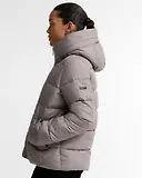 Thumbnail 7 of Barbour International Women's Printed Brantley Puffer Jacket - Truffle Northumberland Check