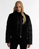 Thumbnail 2 of Barbour International Women's Luna Fleece Quilted Jacket - Black