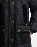 Thumbnail 6 of Barbour Women's Rudson Quilted Jacket - Black / Ancient