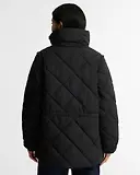 Thumbnail 4 of Barbour Women's Tanfield Puffer Jacket - Black / Ancient