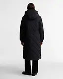 Thumbnail 4 of Barbour Women's Alverstone Longline Puffer Jacket - Black / Ancient