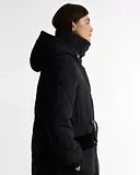 Thumbnail 5 of Barbour Women's Alverstone Longline Puffer Jacket - Black / Ancient