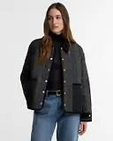Thumbnail 2 of Barbour Women's Ainsdale Check Quilted Jacket - Shadow Classic