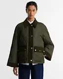 Thumbnail 2 of Barbour Women's Kilnwick Quilted Jacket - Olive / Shadow Classic