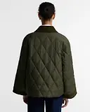 Thumbnail 4 of Barbour Women's Kilnwick Quilted Jacket - Olive / Shadow Classic