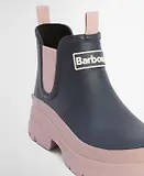Thumbnail 5 of Barbour Women's Nimbus Chelsea Wellington Boots - Dusky Grey/Gardenia Pink