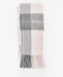 Thumbnail 2 of Barbour Women's Tartan Scarf - Pink/Grey Tartan