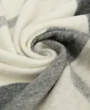 Thumbnail 7 of Barbour Women's Rosefield Tartan Scarf - Monochrome Tartan