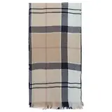 Thumbnail 1 of Barbour Women's Verona Pashmina Scarf - Rosewood Tartan