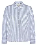 Thumbnail 1 of Barbour Women's Violetta Striped Shirt - Chambray
