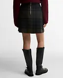 Thumbnail 4 of Barbour Women's Marlow Tartan Mini Skirt - Shadow Classic Tartan