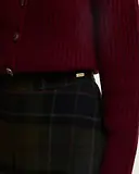 Thumbnail 5 of Barbour Women's Marlow Tartan Mini Skirt - Shadow Classic Tartan