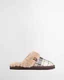 Thumbnail 2 of Barbour Women's Claudia Tartan Mule Slippers - Light Birchwood Dress Tartan