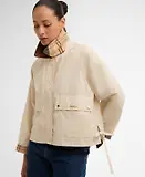 Thumbnail 6 of Barbour Women's Medland Showerproof Jacket - Jasmine/Dress