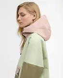 Thumbnail 6 of Barbour Women's Bedafell Showerproof Jacket - Spring Green/Gardenia/Bleached Olive